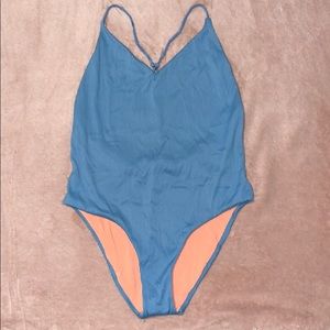 One piece bathing suit
